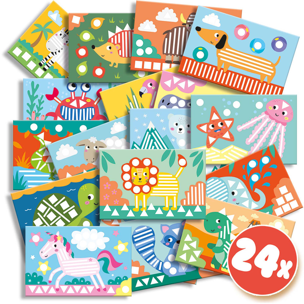 SES Creative I Learn To Stick and Recognize Shapes Image 4