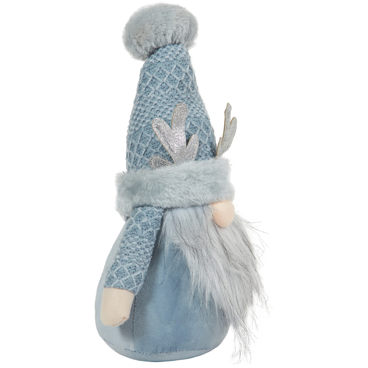 Sitting Blue Reindeer Gonk - Blue Image 2