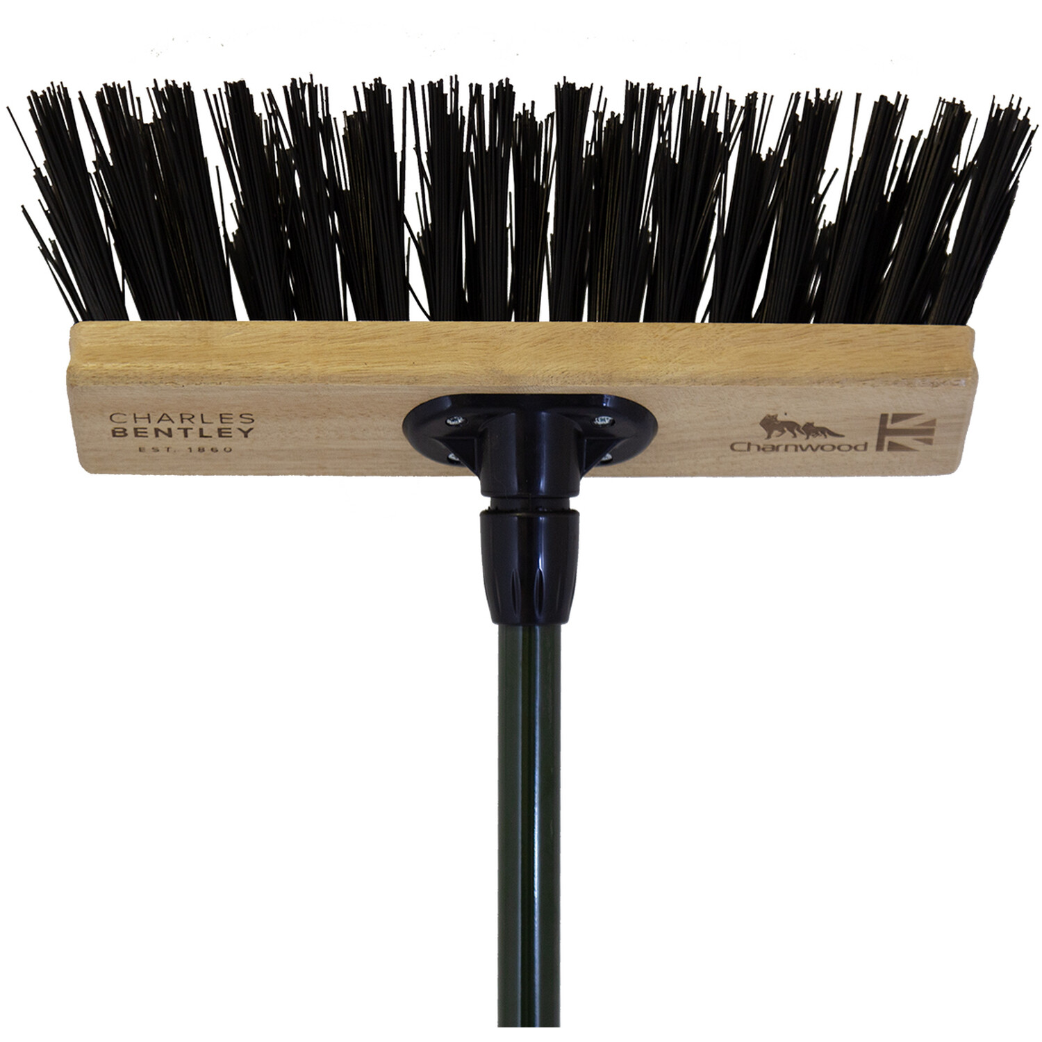 Charnwood PVC Yard Broom with Handle 1.5m Wilko