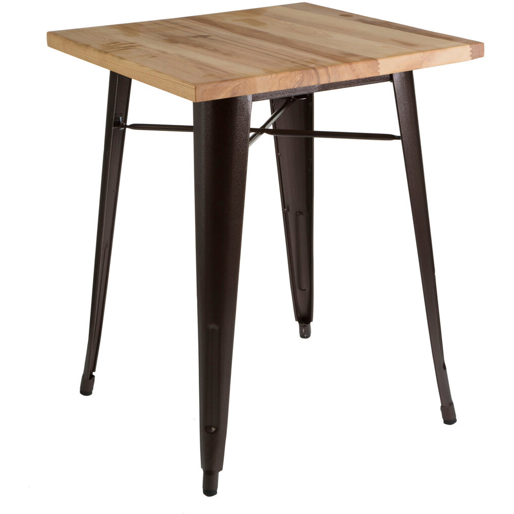Premier Housewares Aldgate Metal Ash Top Side Table Image 2