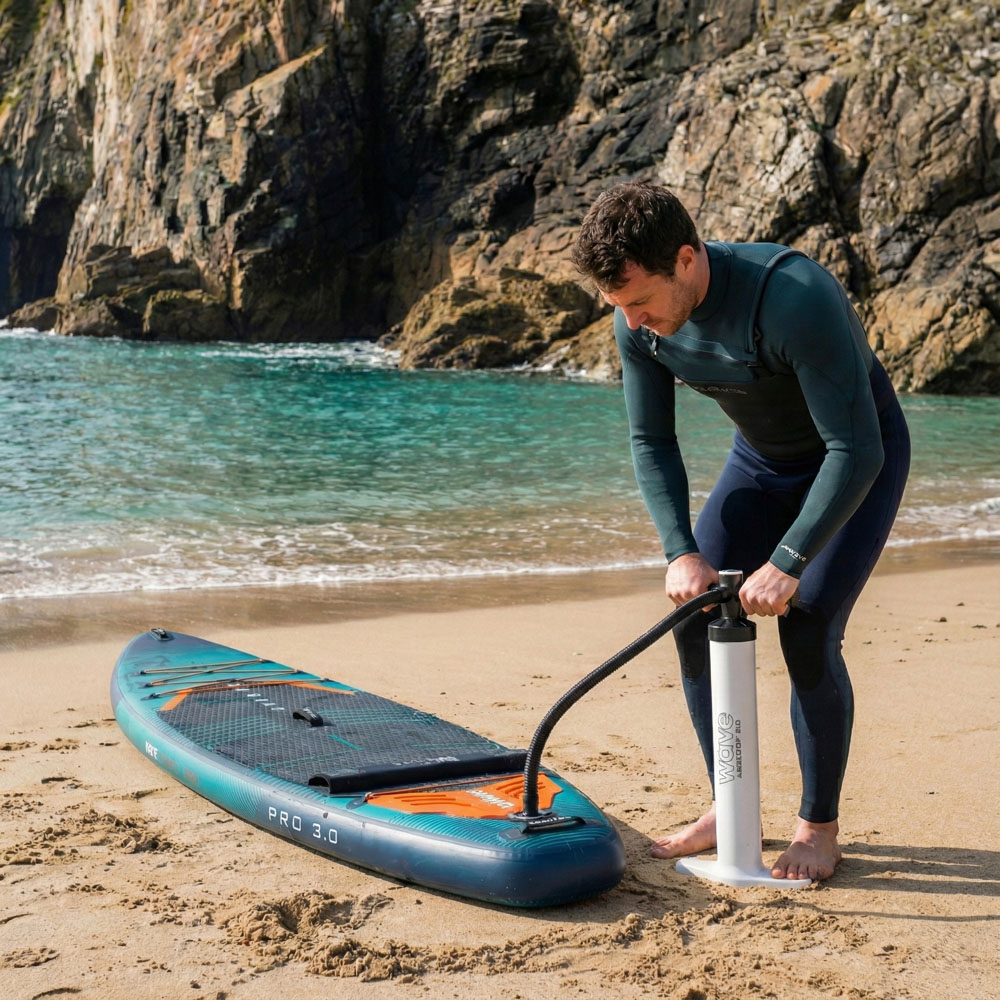 Wave Pro 3.0 SUP 12.6ft Navy Inflatable Paddleboard Image 6