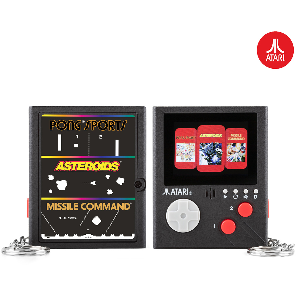 Thumbs Up Official Atari Pong Sports Asteroids and Missile Command Cartridge Console Games Image 8