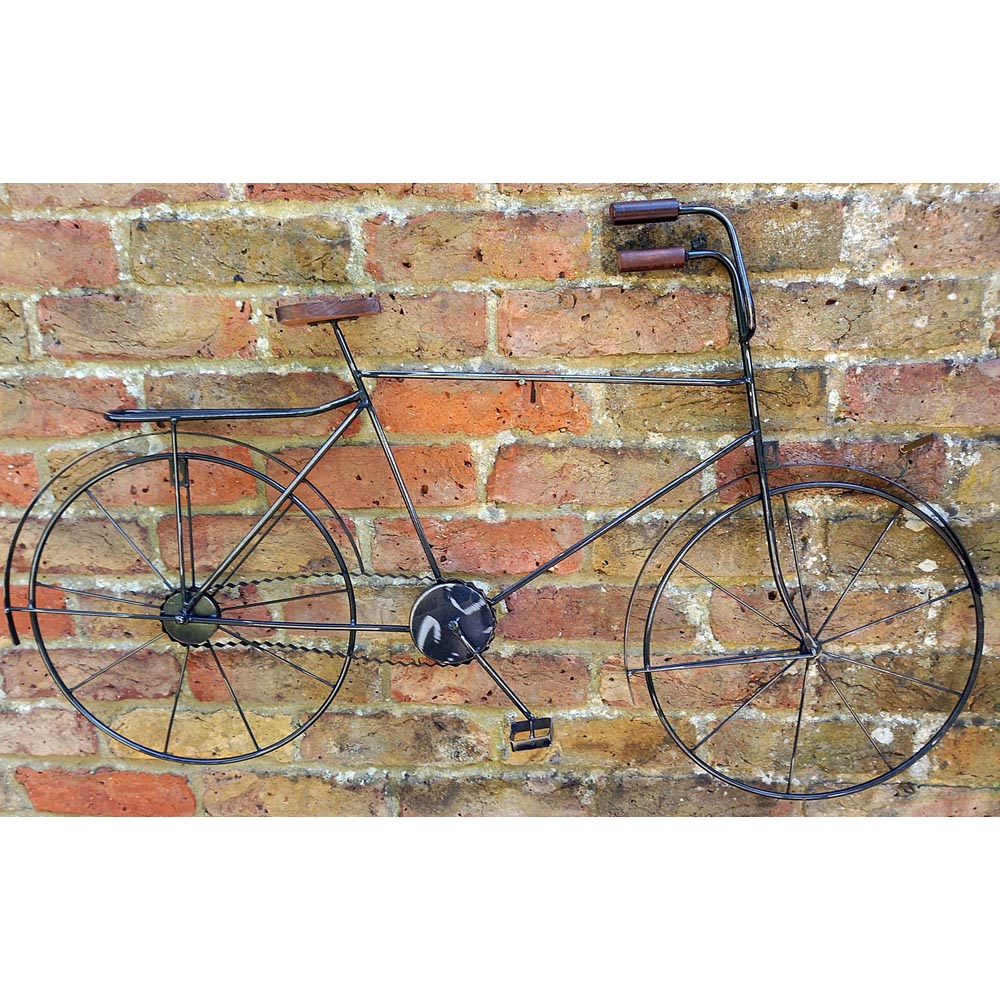 Inspirational Gifting Gents Retro Bicycle Steel Wall Art 70 x 100cm Image 2