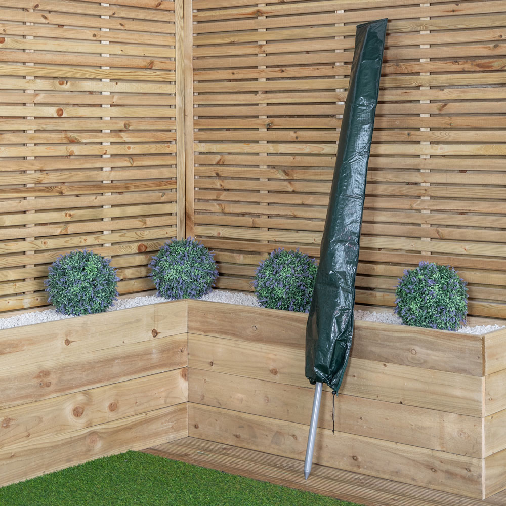 Samuel Alexander Waterproof Garden Parasol Cover with Tie Down Cord and Zip 1.5m Image 4