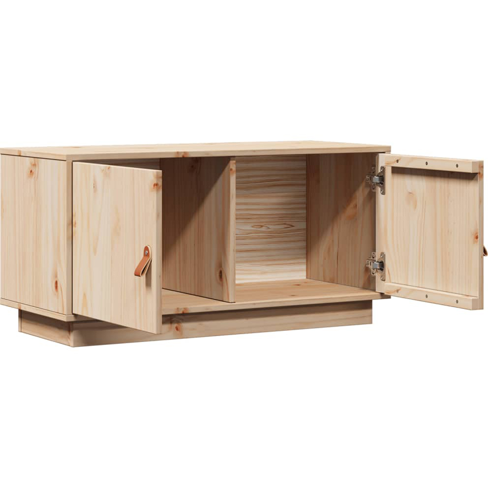 vidaXL 2 Door Brown TV Cabinet Image 4
