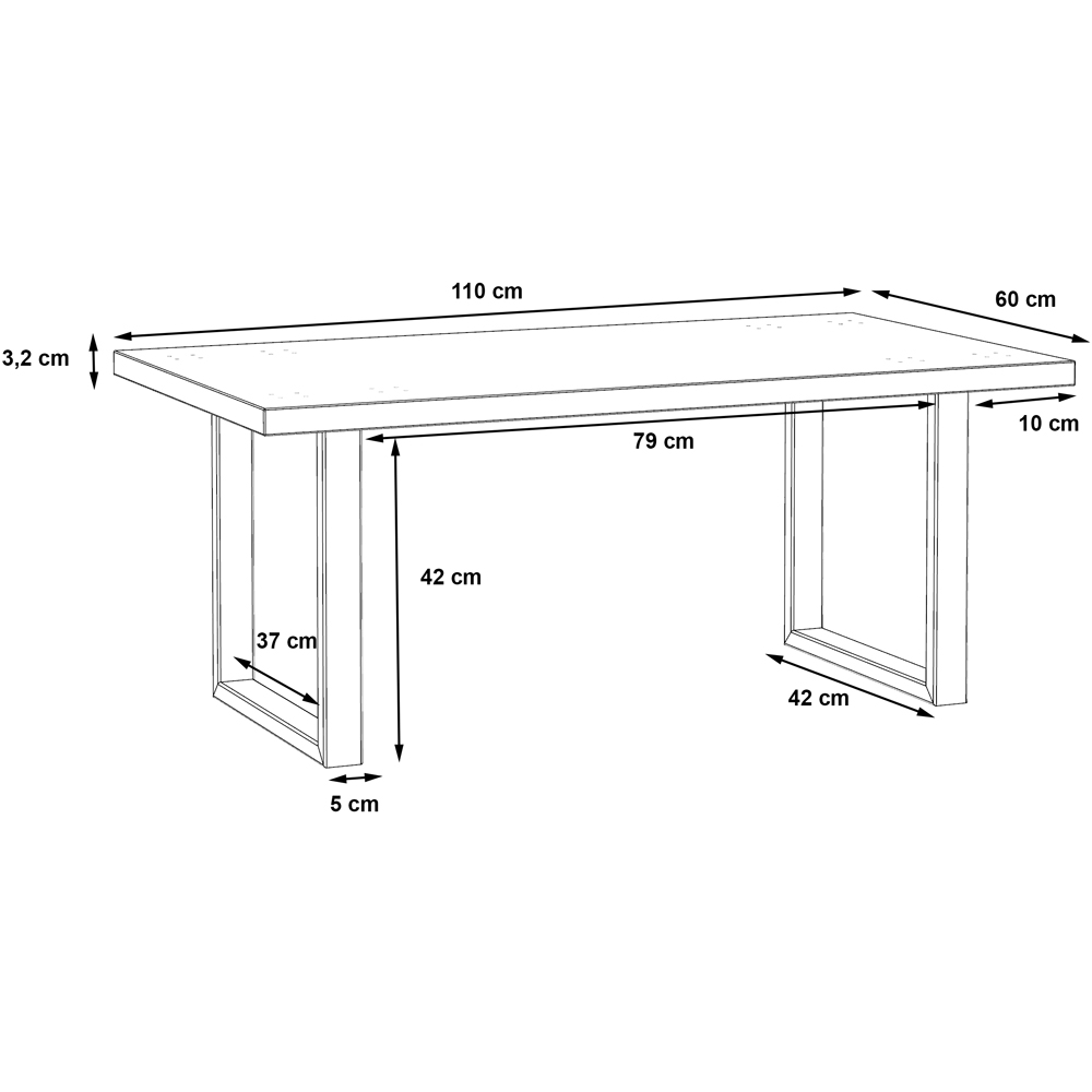Florence Atlantic Artisan Oak Coffee Table Image 5