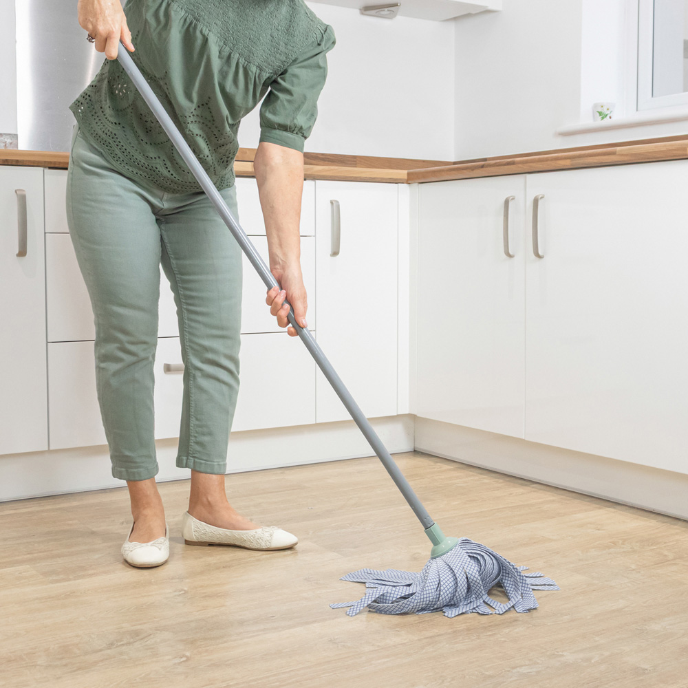 JVL Cleaning Grey Synthetic Mop Image 5