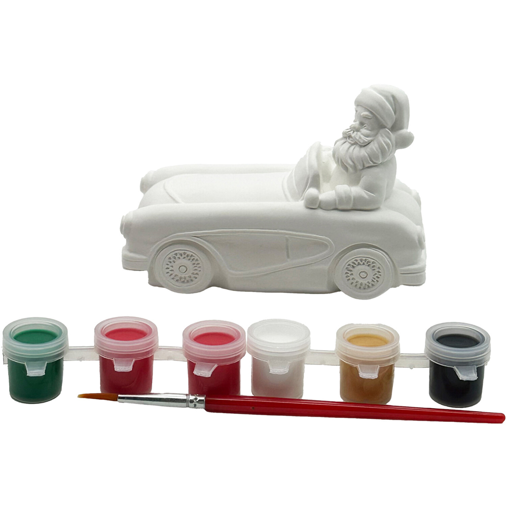 Paint Your Own Santa in Car or Motorbike Kit Image 3