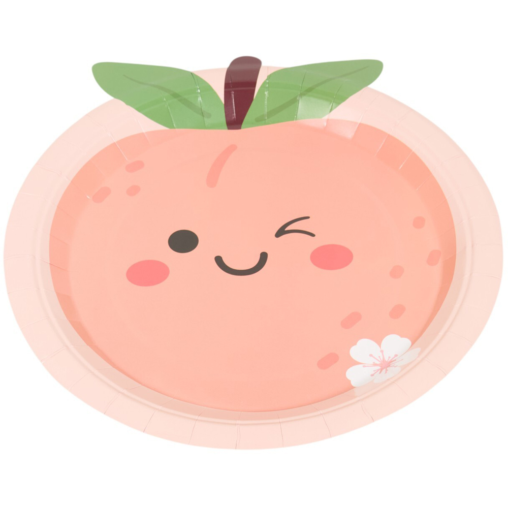 Pack of 10 Cute Fruit Plates Image 9