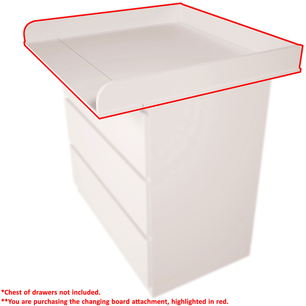 Kudl White Changing Board Attachment Image 3