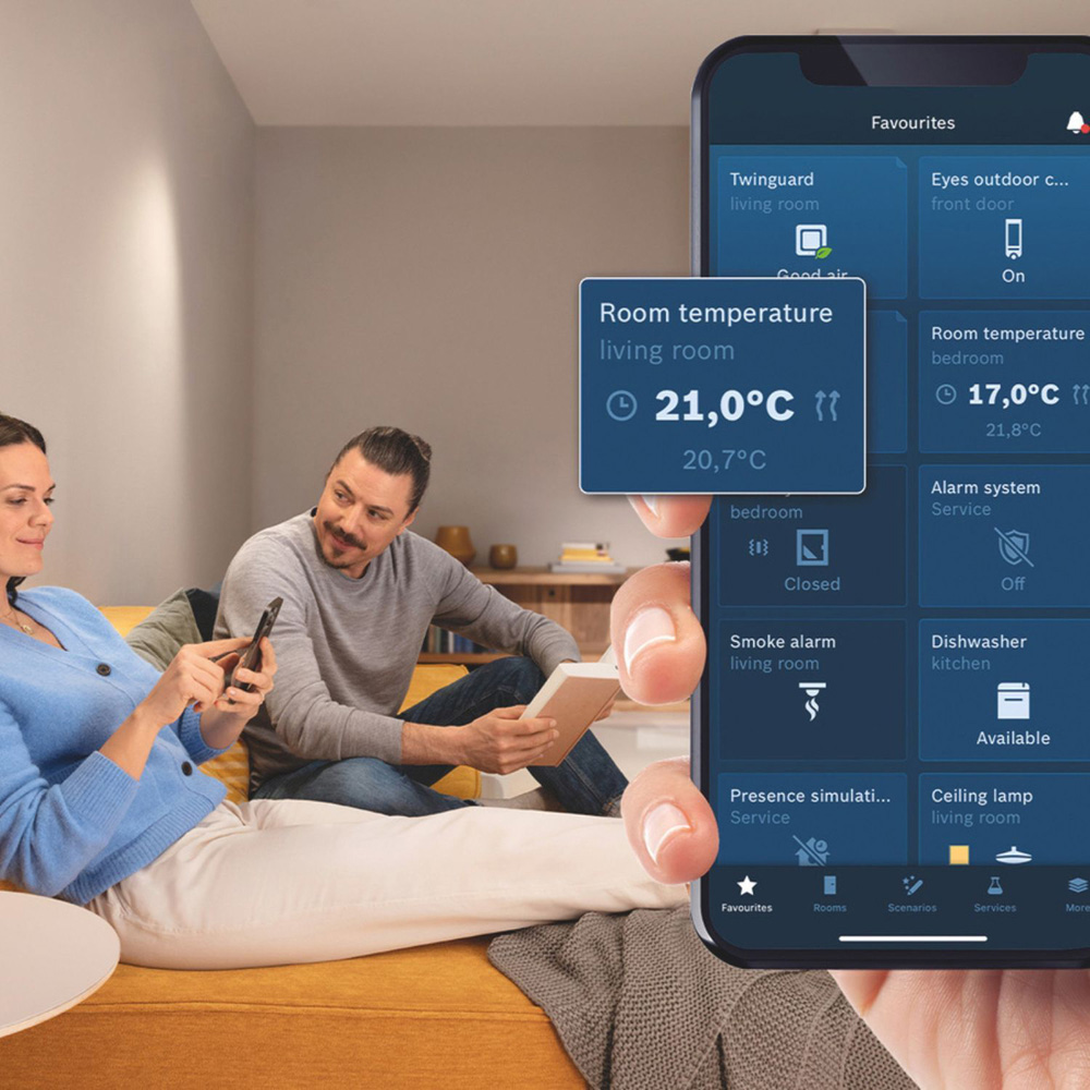 Bosch White Smart Wireless Home Radiator Thermostat II Image 2