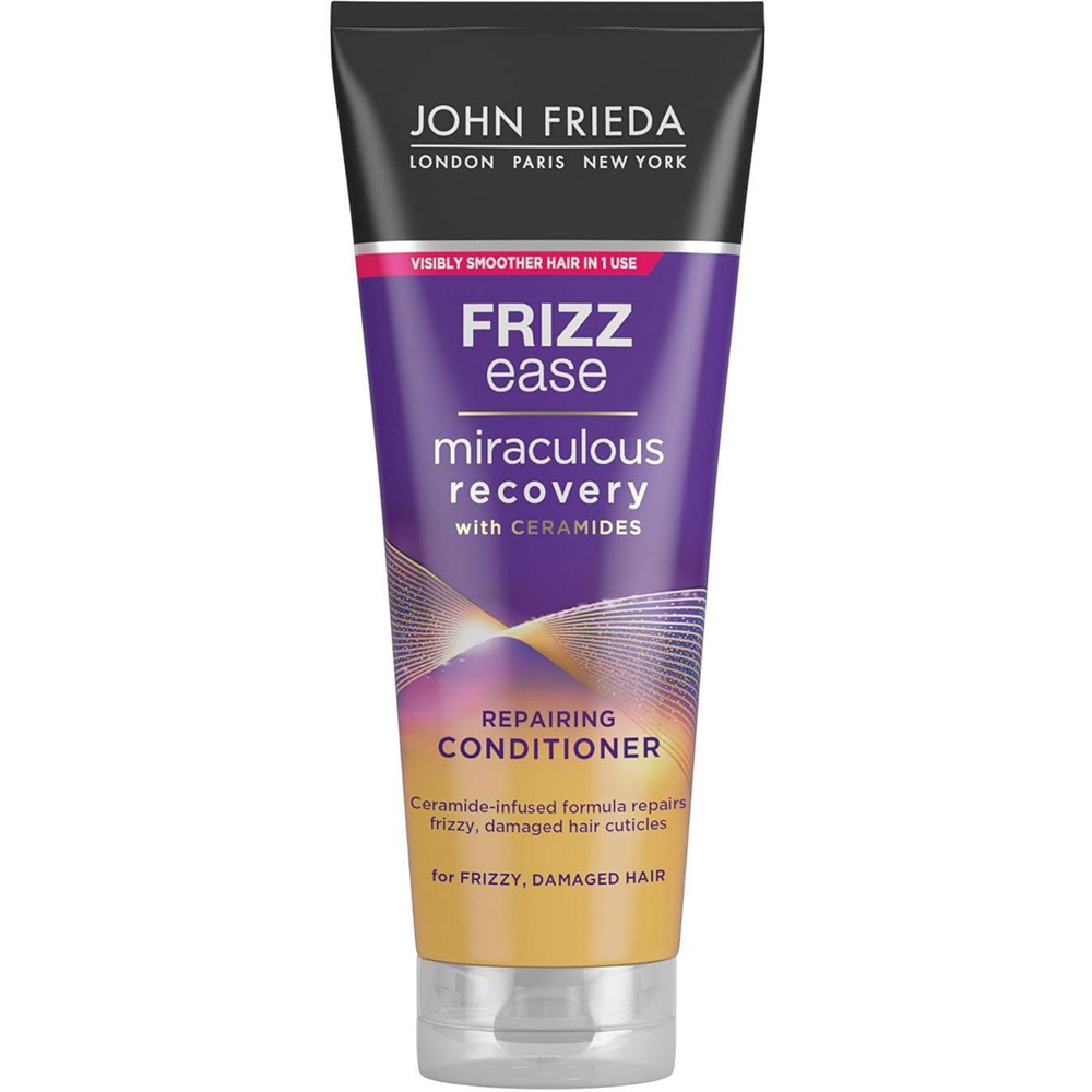 John Frieda Frizz Ease Miraculous Recovery Damaged Hair Care Conditioner 250ml 3 Pack Image 3