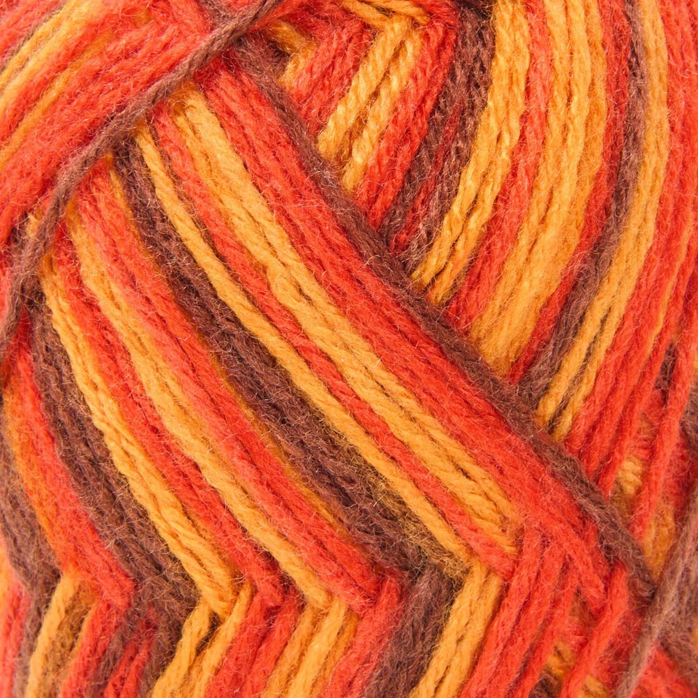 Rustic Embers Ombre Knitting Yarn Image 4