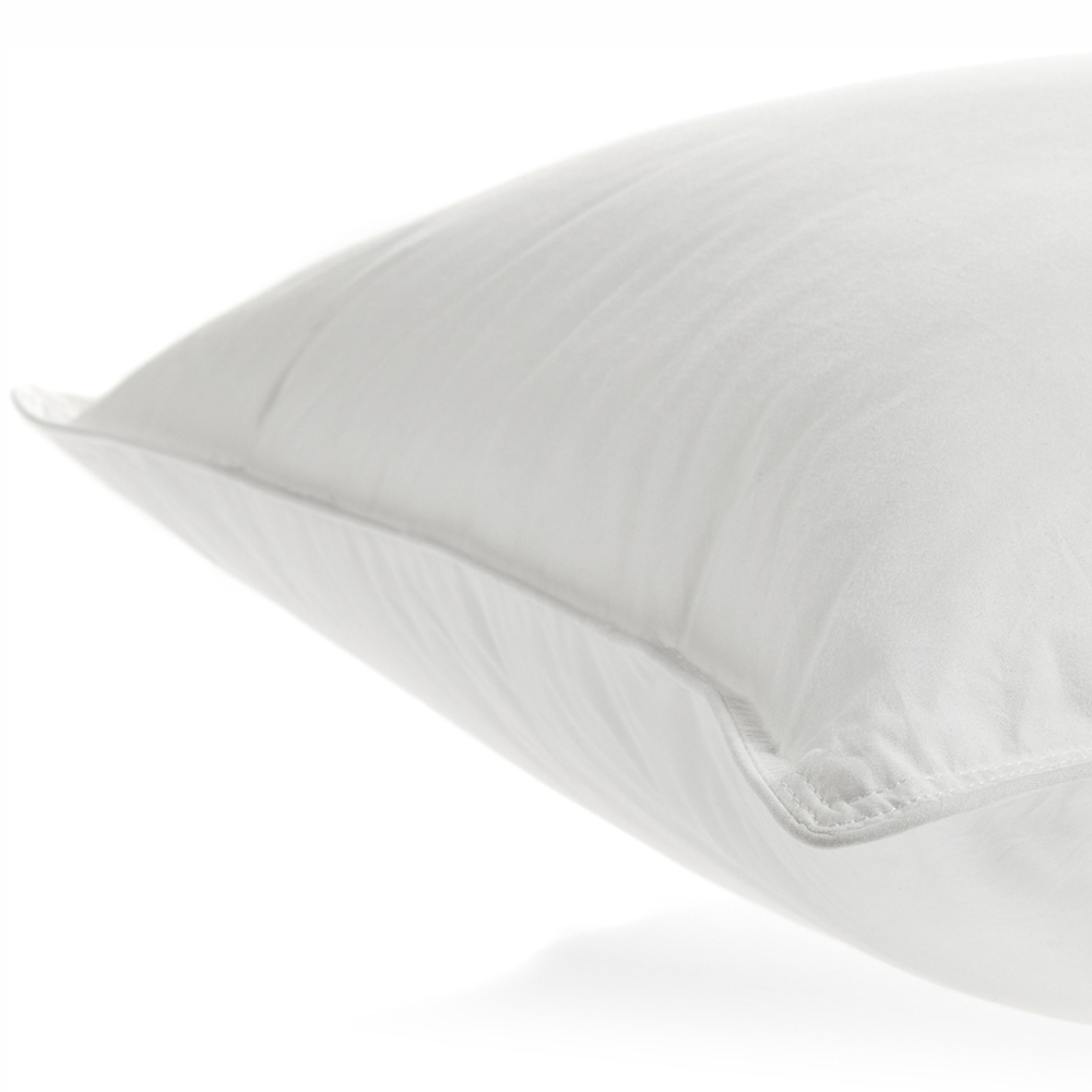 Downland Duck Feather Piped Pillow Image 3