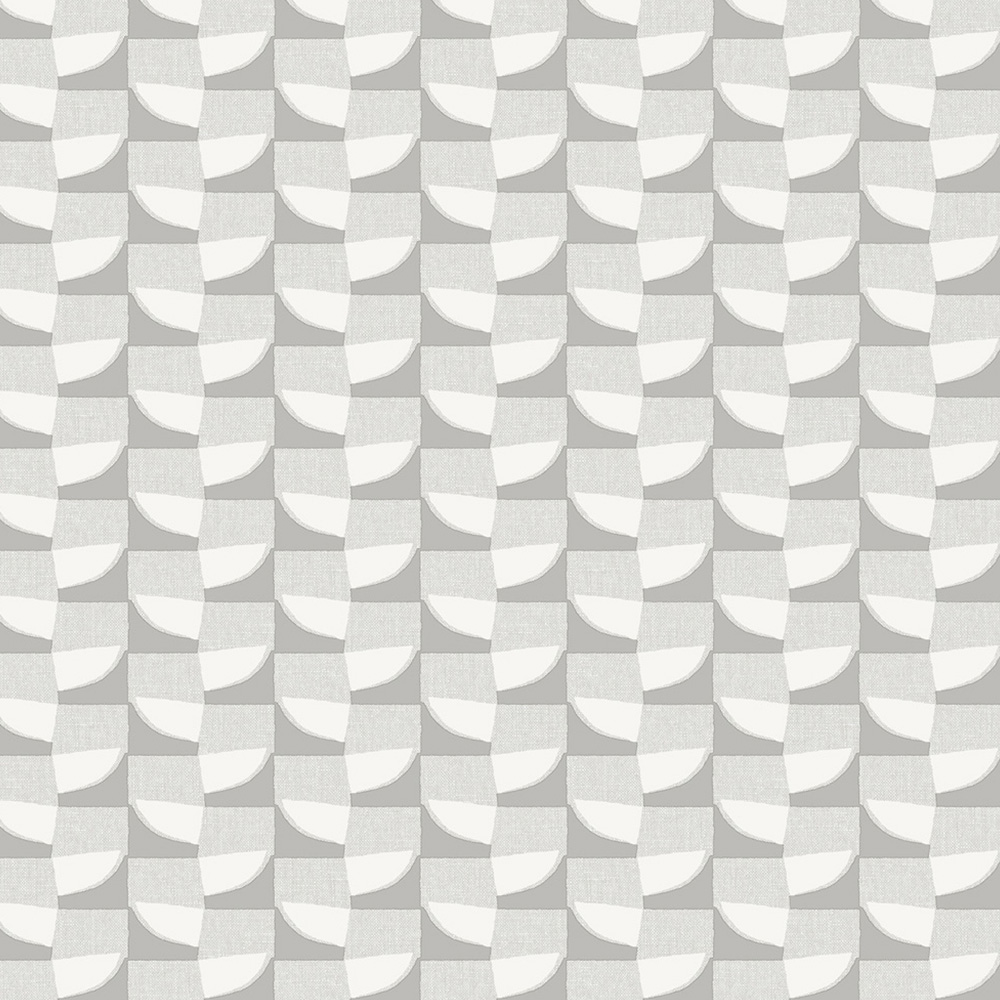 Belgravia Decor Zambaiti Parati Marrakech Quadrant Geo Grey Wallpaper Image 1