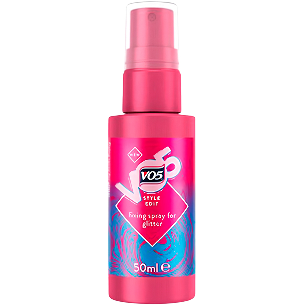 VO5 High Shine Finish Hair Fixing Spray for Glitter 50ml 3 Pack Image 3