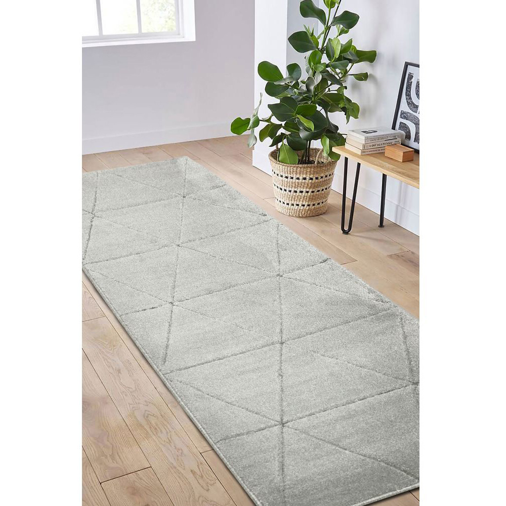 Homemaker Newport Capleton Grey Runner 60 x 200cm Image 4