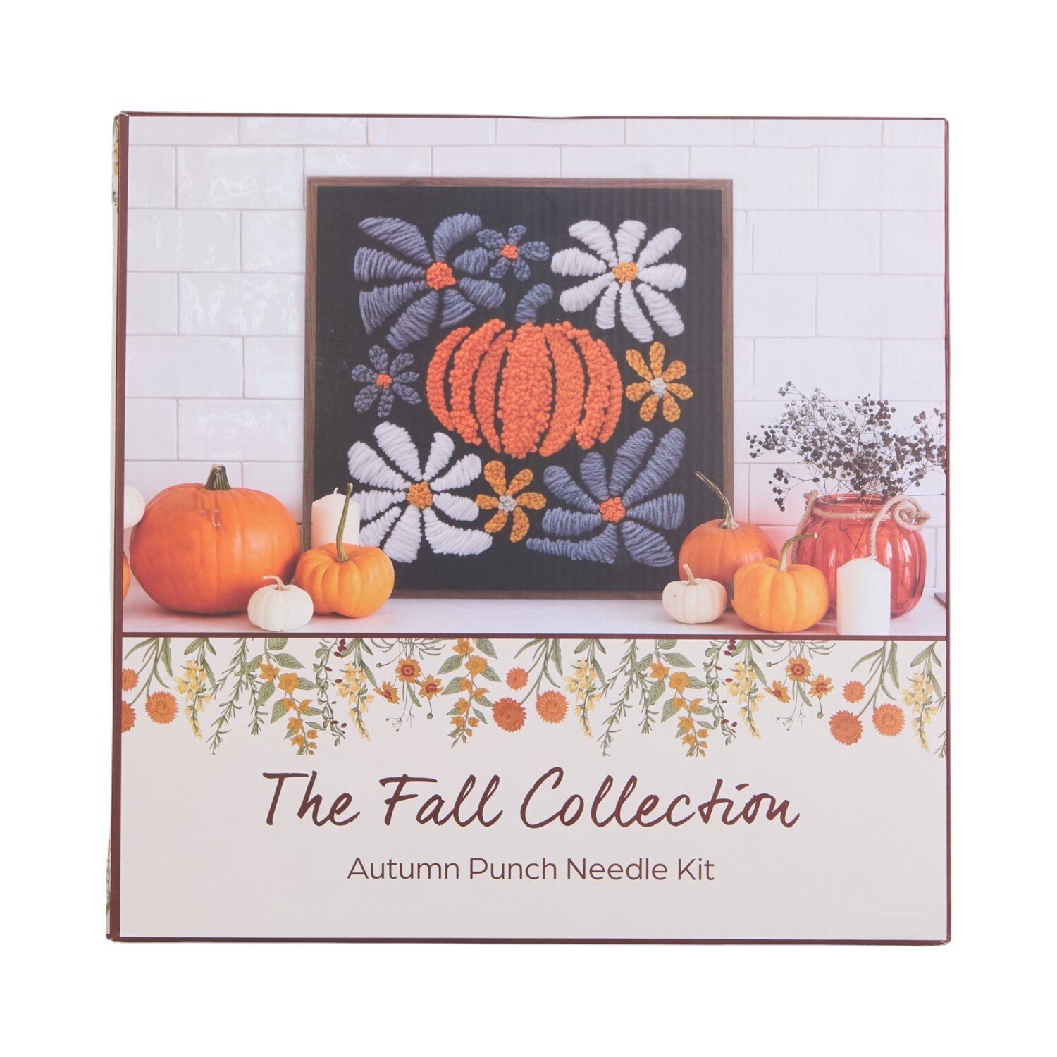 Autumn Punch Needle Kit Multicolour Image 1
