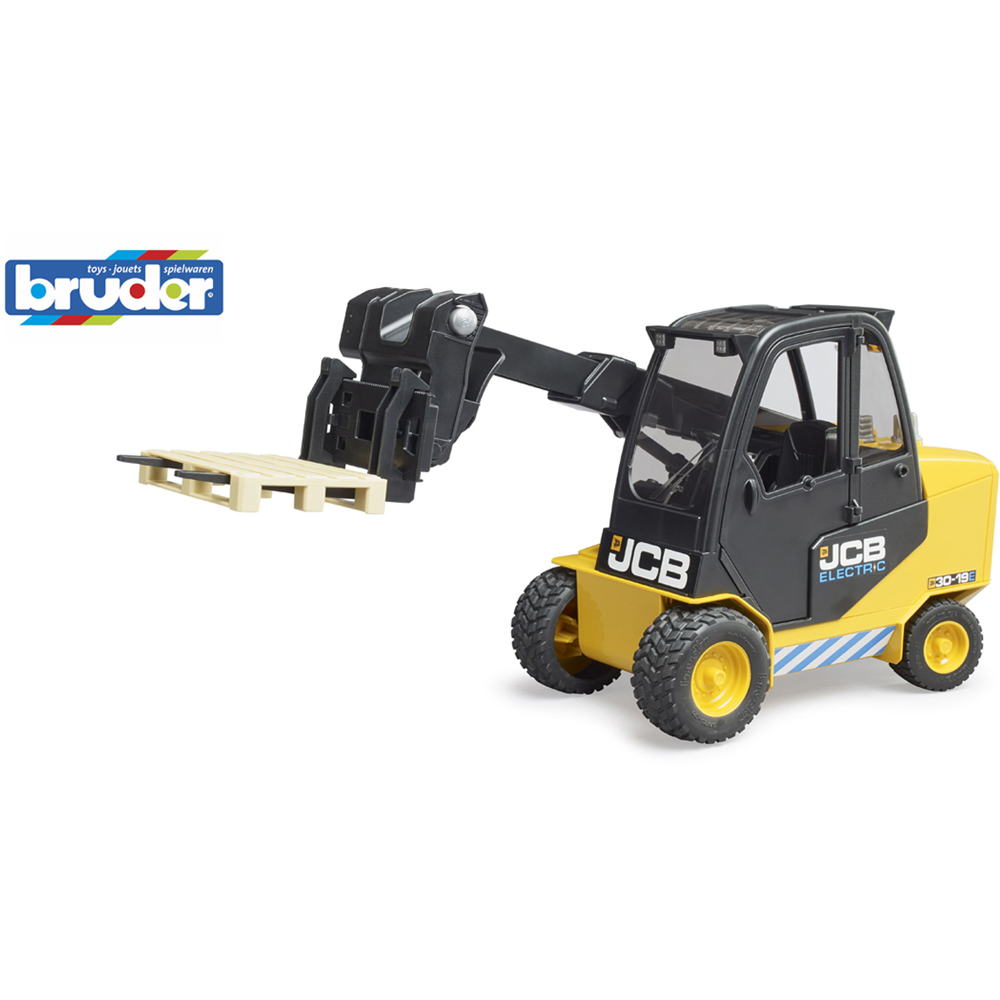 Bruder Kids JCB Teletruk with Pallet Playset Model Image 5