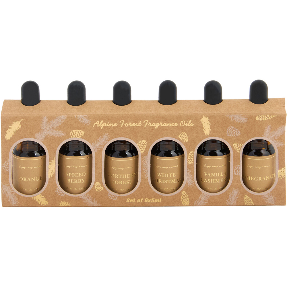 Set of 6 Alpine Forest Fragrance Oils Image 2