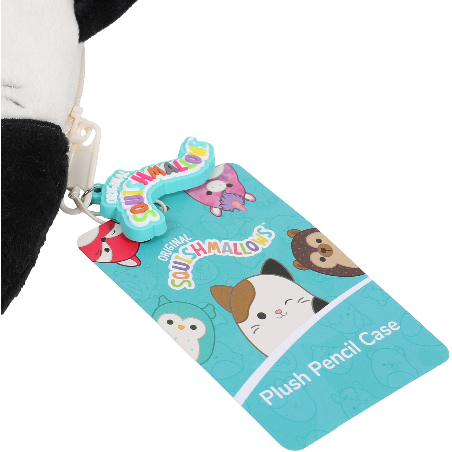 Squishmallows White Plush Pencil Case Image 5