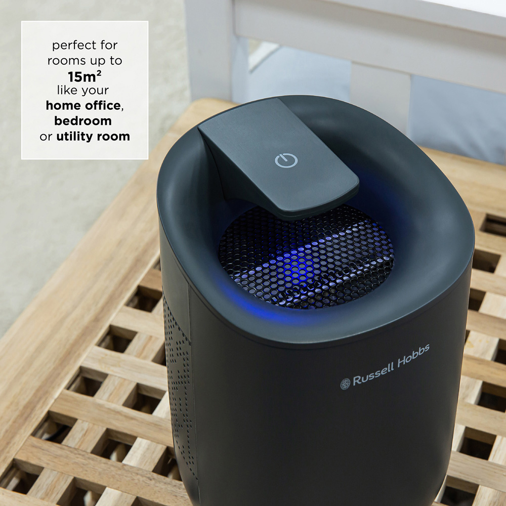Russell Hobbs Grey Mini Compact Dehumidifier 300ml Image 3