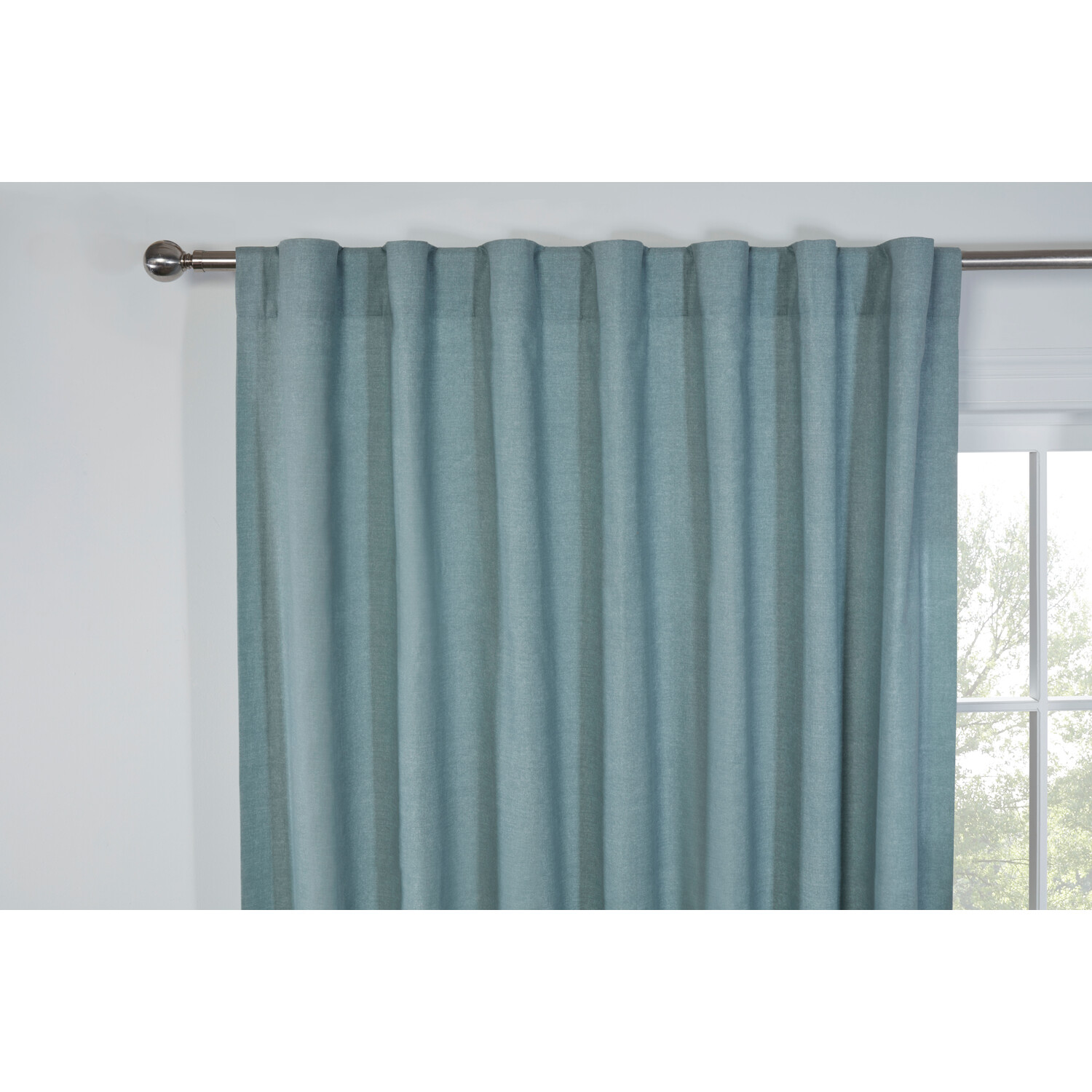 Divante Cambridge Duck Egg Tab Top Curtain 137 x 168cm Image 3