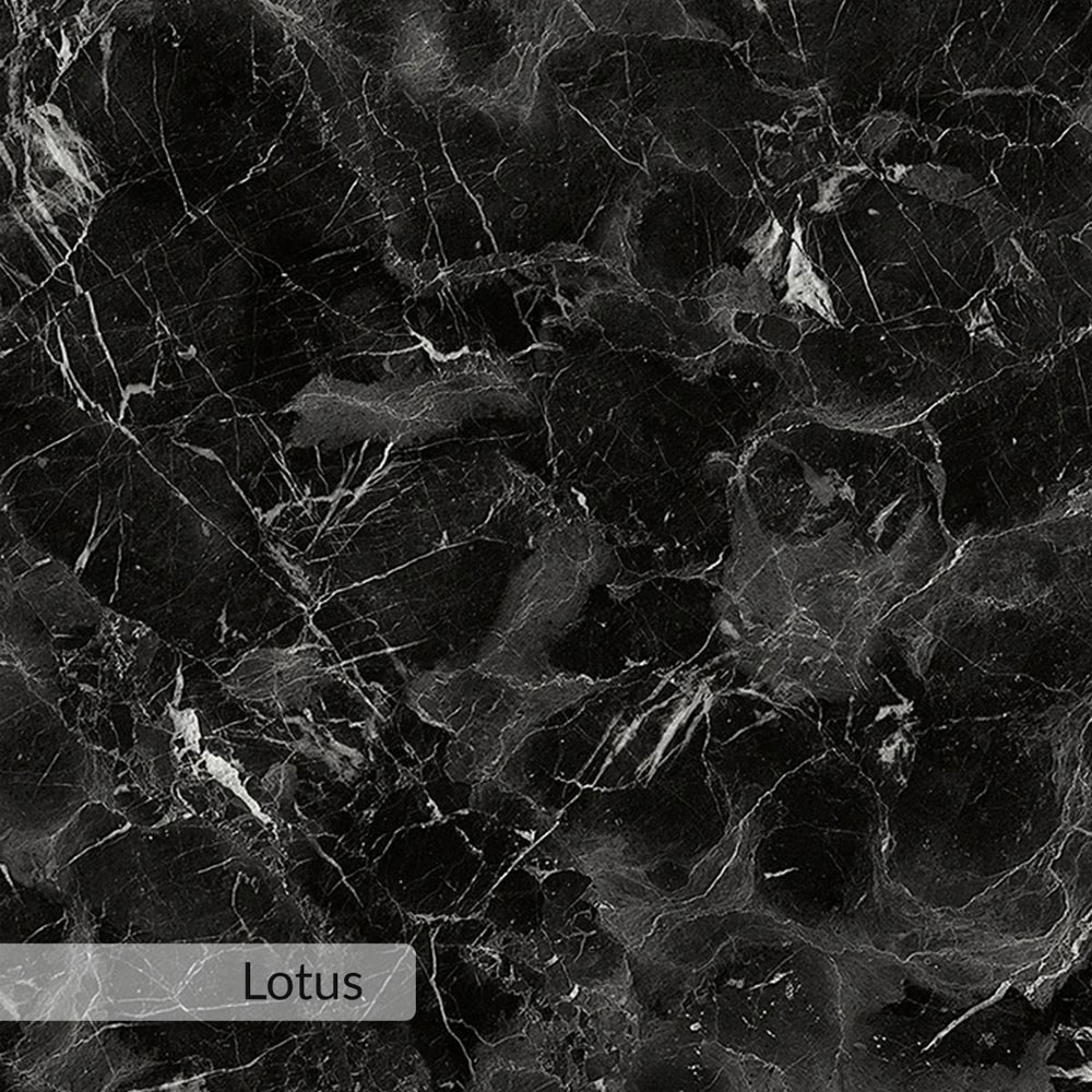 Decortie Inna Computer Desk Matte Black Marble Effect Image 5