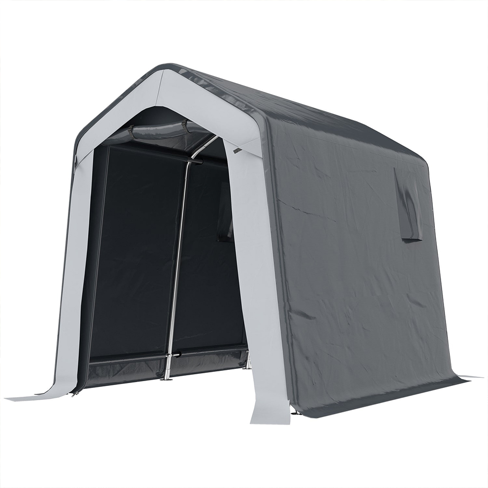 Outsunny  7.8 x 5.9ft  Portable Storage Shed Image 1