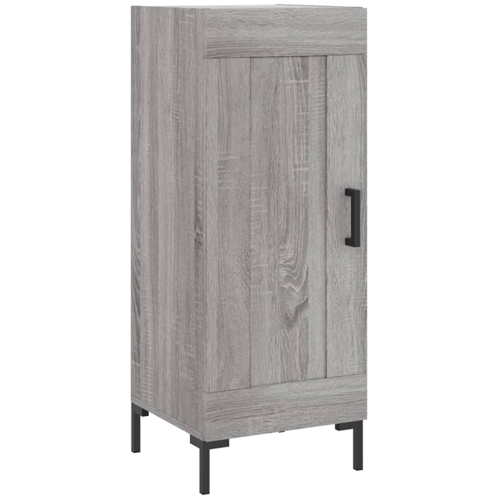 vidaXL 2 Door Grey Sonoma Highboard Image 7