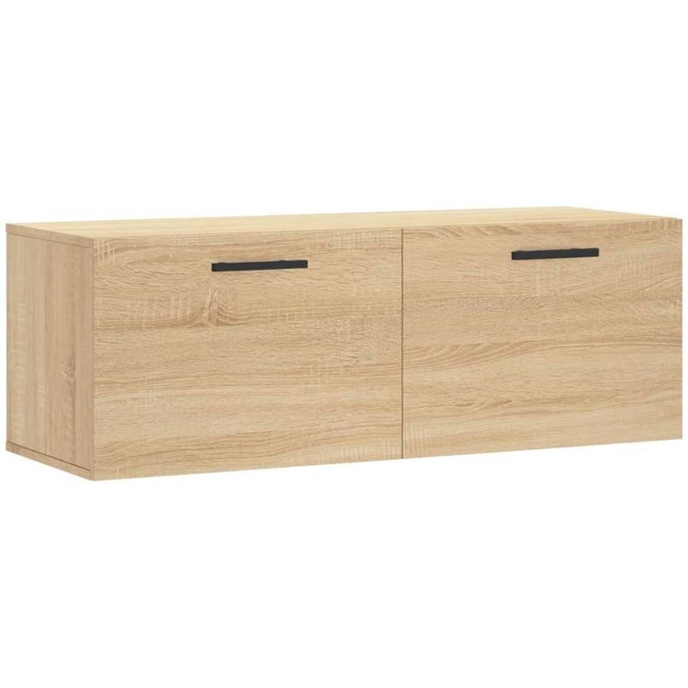 vidaXL 2 Door Sonoma Oak Wall Cabinet Image 2