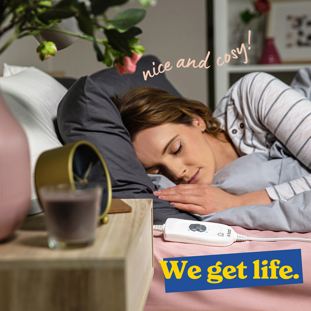 Russell Hobbs Single Electric Underblanket with 3 Heat Settings Image 6