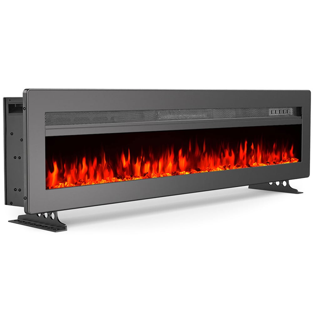 Living and Home Wall Mounted or Freestanding Electric Fireplace 50 Inch 1500W Image 1