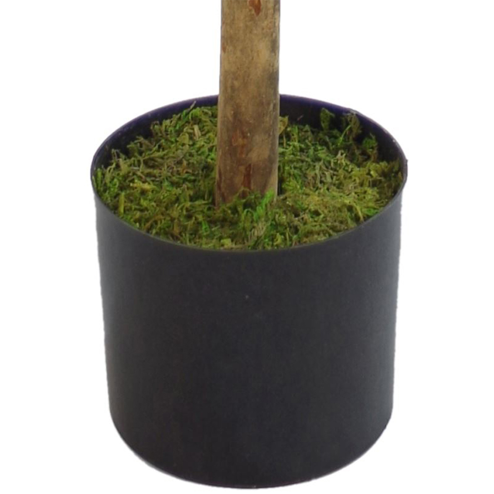 Leaf Boxwood Buxus Ball Cone Artificial Tree in Pot 4ft 2 Pack Image 2