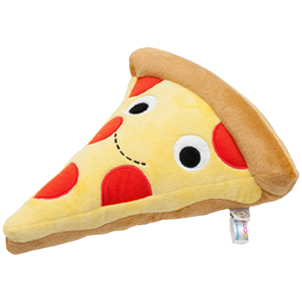 Yummy World Cheezy Pie Pizza Plush Toy Medium Image