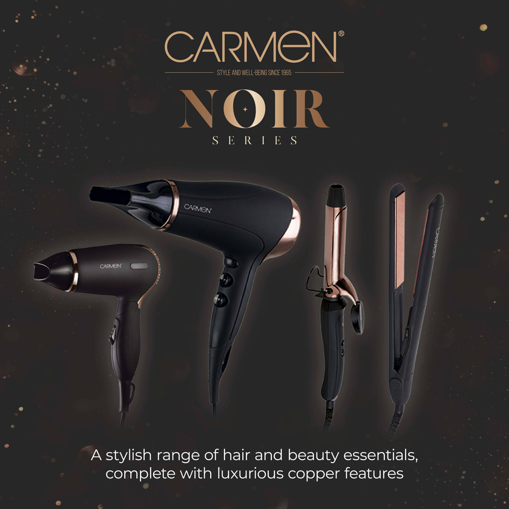 Carmen Noir II Travel Hair Dryer Image 8