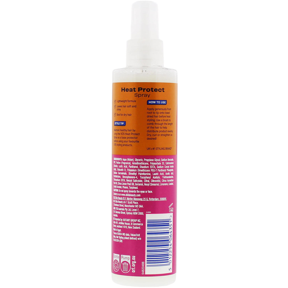 Vo5 Heat Protectant Hair Spray Image 2
