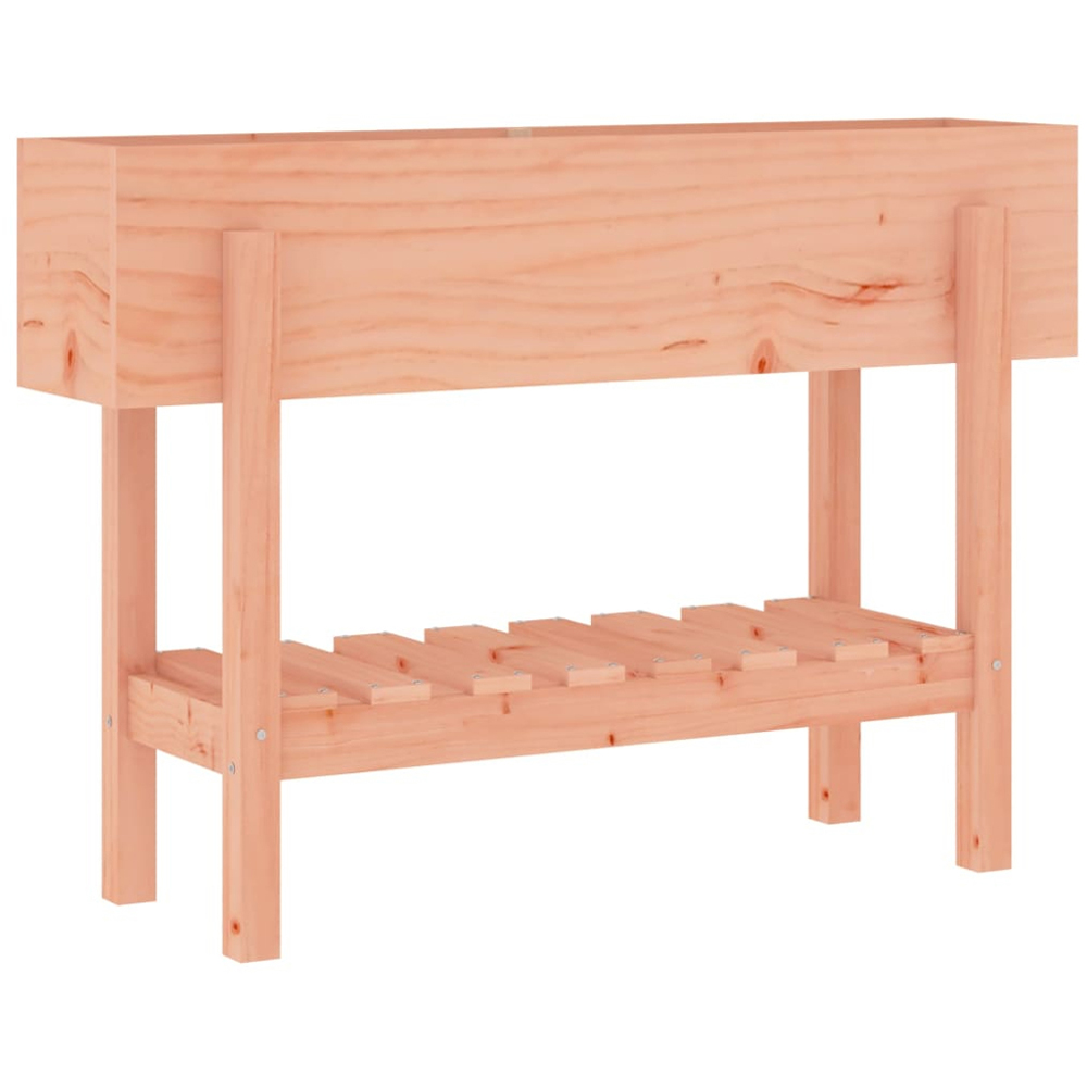 vidaXL Single Shelf Natural Raised Garden Bed 101 x 30 x 69cm Image 5
