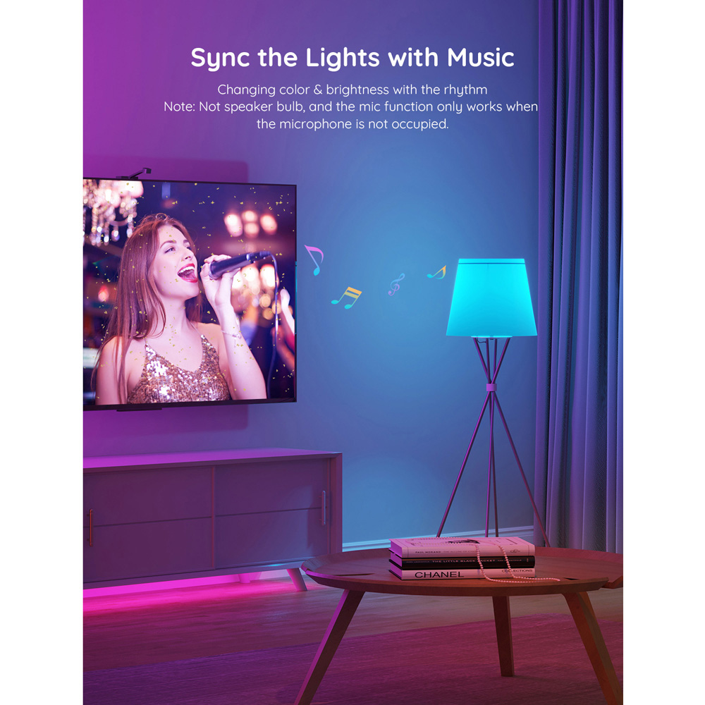 Govee 2 Pack E27 RGBWW 9W Smart LED Bulb Image 3
