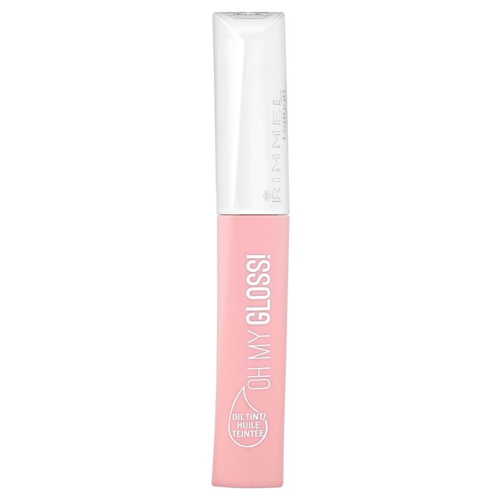 Rimmel Oh My Gloss Lip Oil Tint Clear Image 1