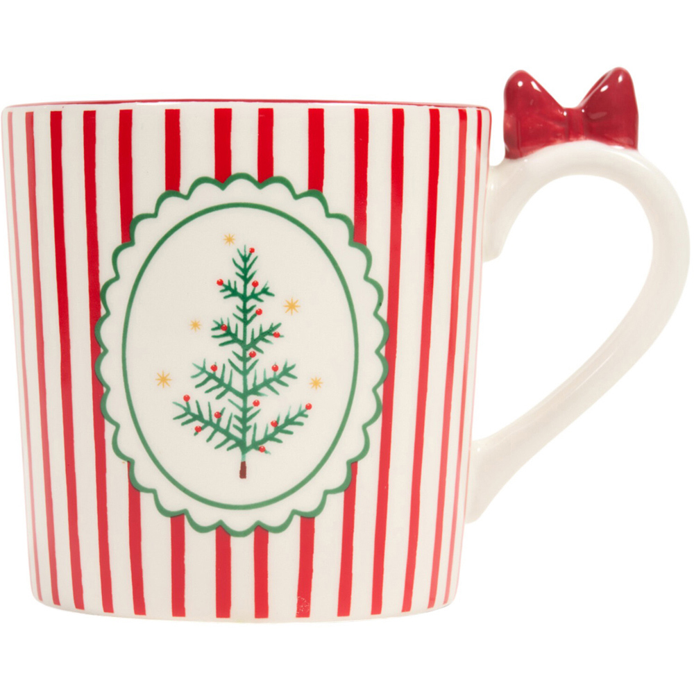 Christmas Stripey Mug Image 3