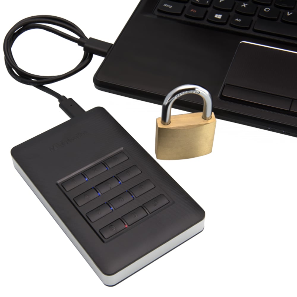 Verbatim 1TB Store N Go HDD with Secure Keypad Image 3