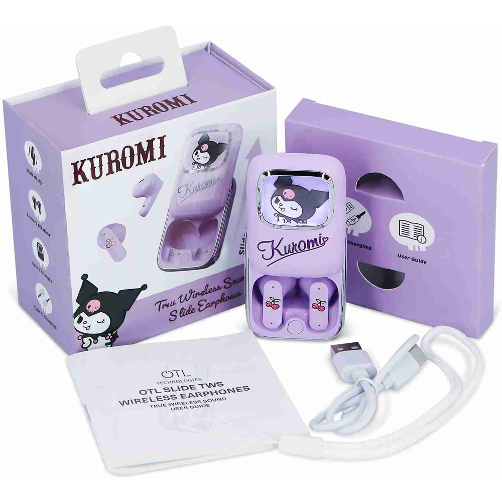 OTL Kuromi Slide Open TWS Earphones Image 5