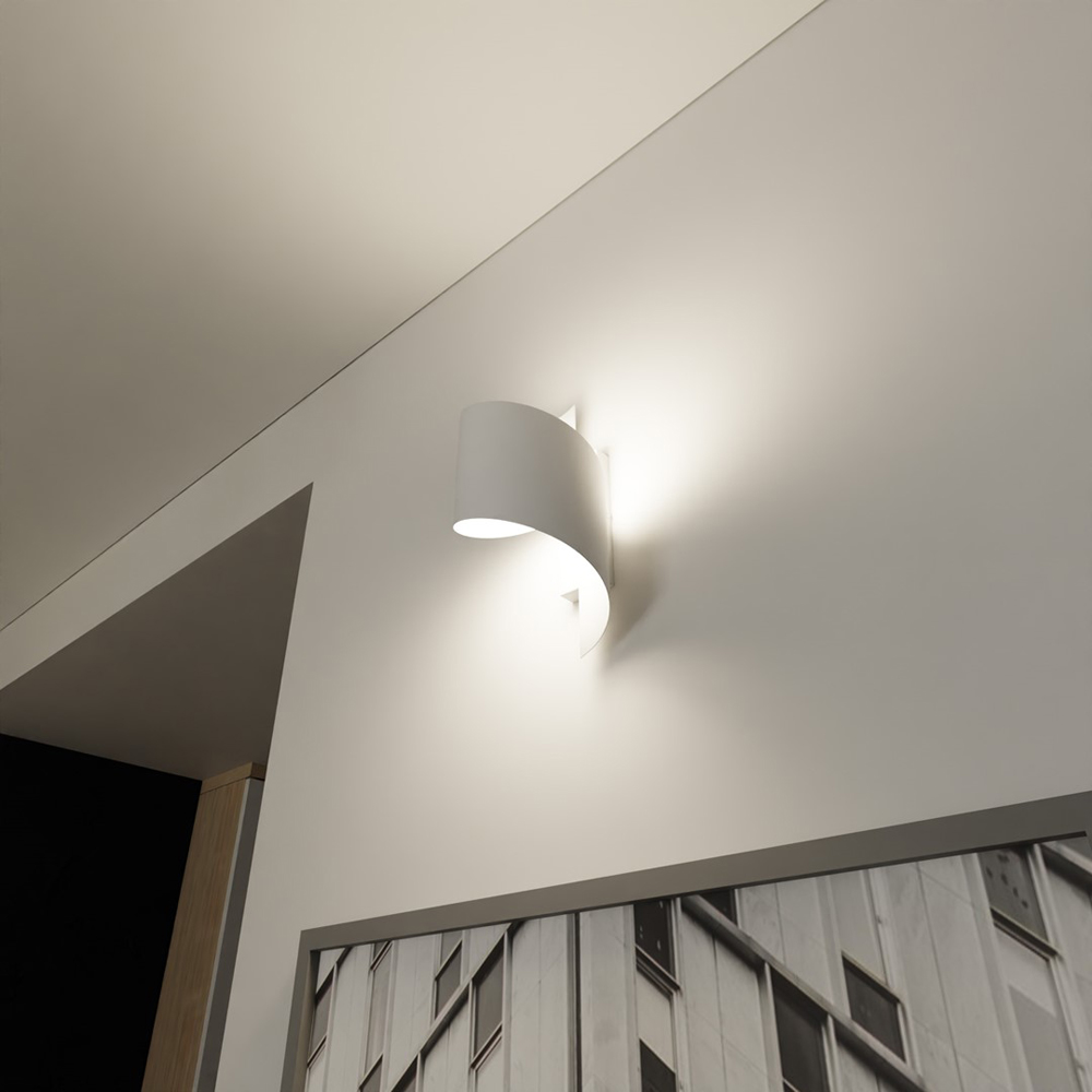 Emibig Spiner White G9 Wall Light Image 7