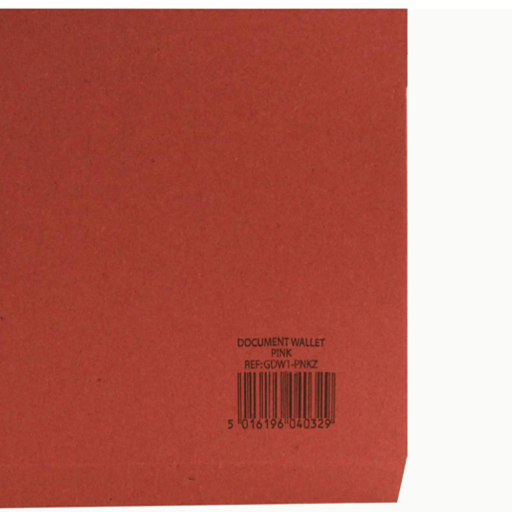 Exacompta Guildhall Red A4+ Manilla Document Wallet 50 Pack Image 7