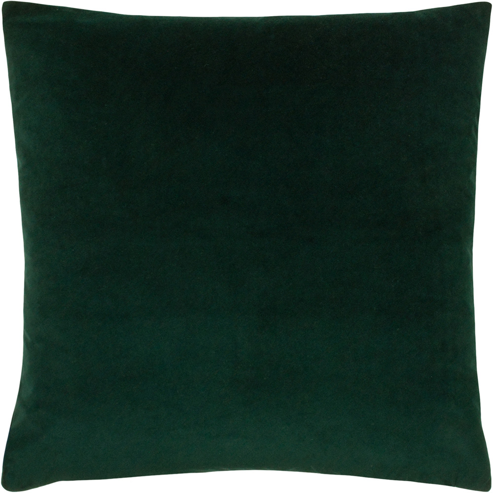 Paoletti Sunningdale Bottle Square Velvet Cushion Image 1