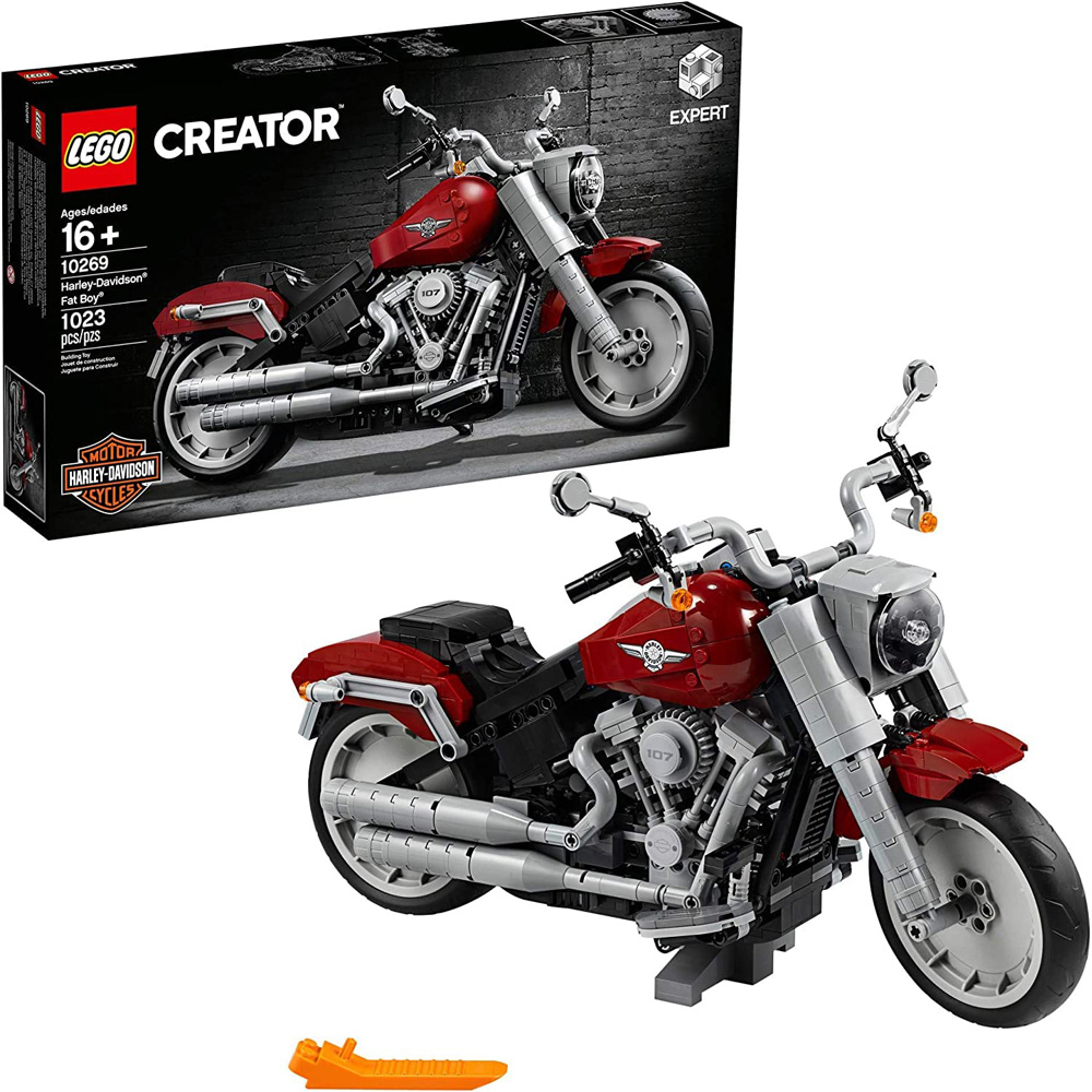 LEGO Creator 10269 Harley Davidson Fat Boy Building Kit Image 2