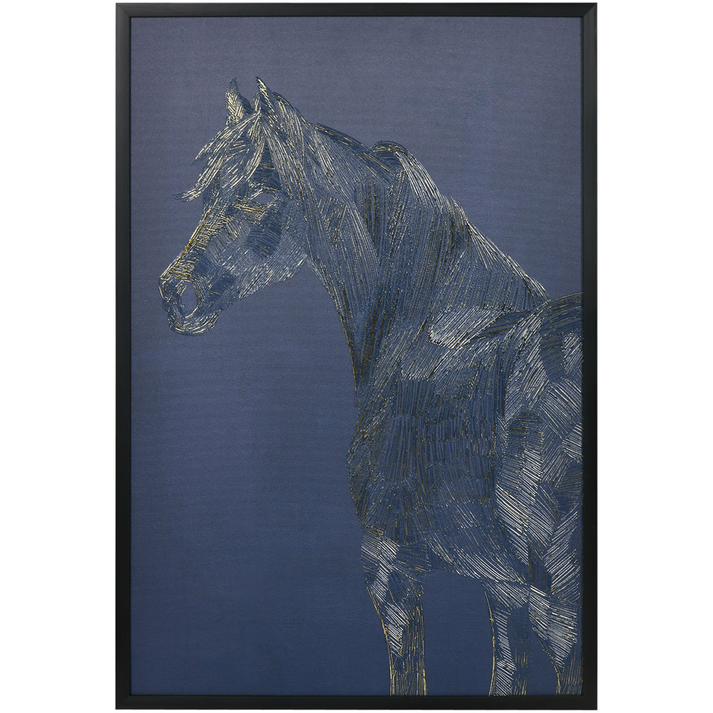 Portland Horse Wall Art Canvas 93 x 63cm Image 1