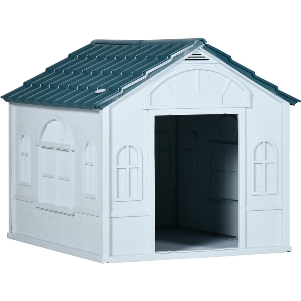 PawHut Blue Medium Dog Kennel Image 1