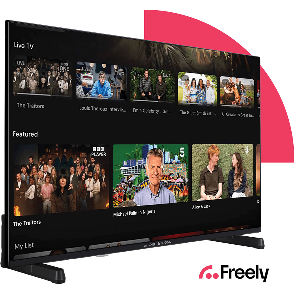 Mitchell & Brown 43 inch 4K Ultra HD LED Freely TiVo Smart TV Image 5